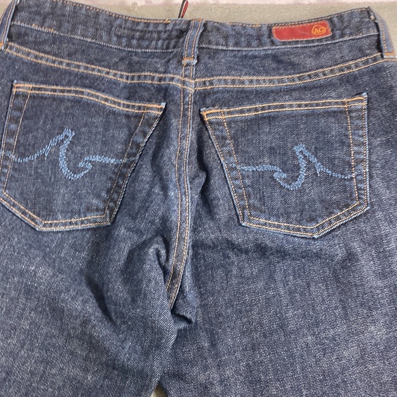 AG Flare Denim Jeans Made in USA Size 28S - Picture 6 of 9